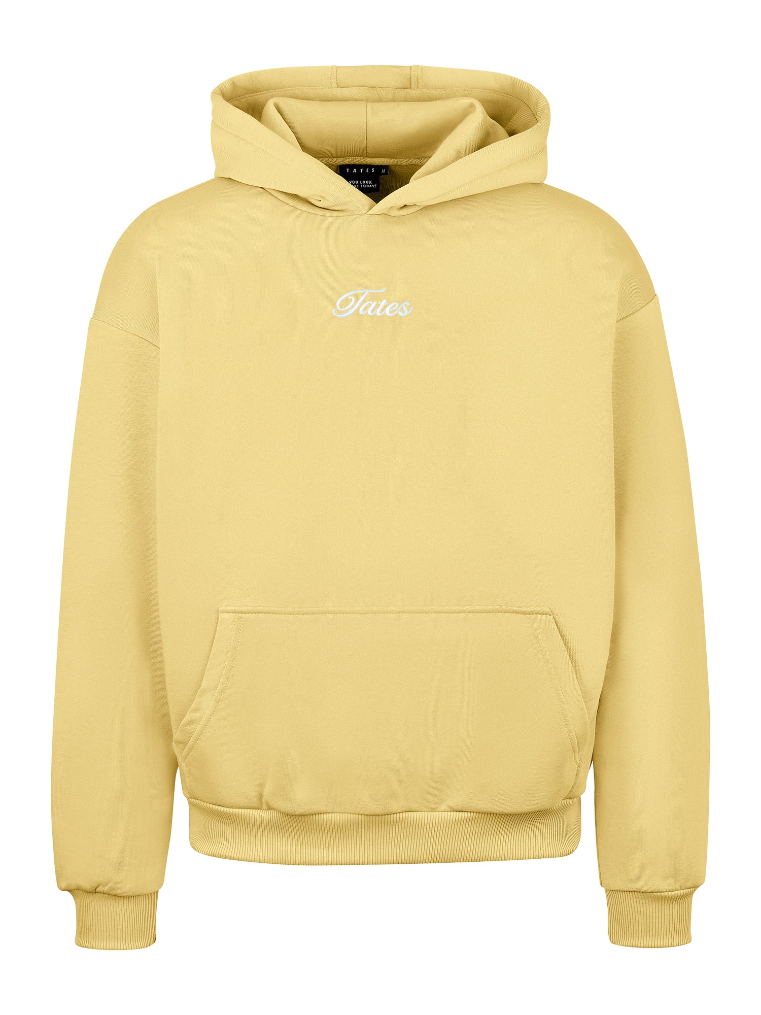 Light Wide Waistband Hoodie – Butter Yellow