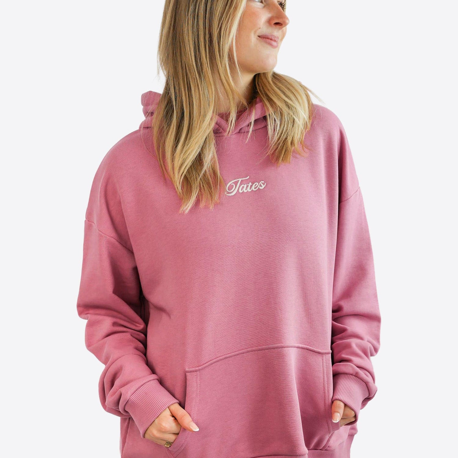 Original Light Wide Waistband Hoodie – Rouge