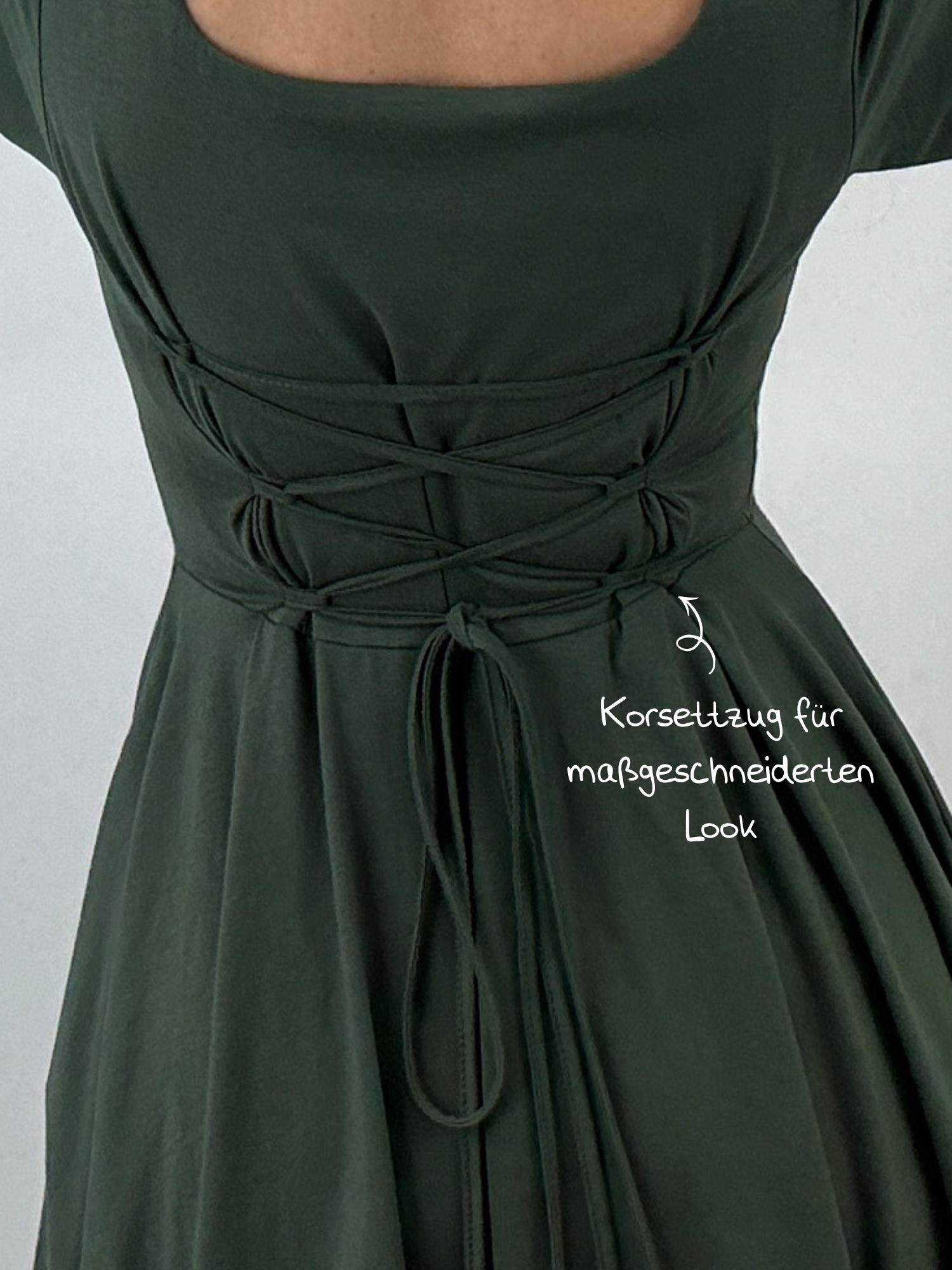 Midi Skort Kleid Mara - Flieder