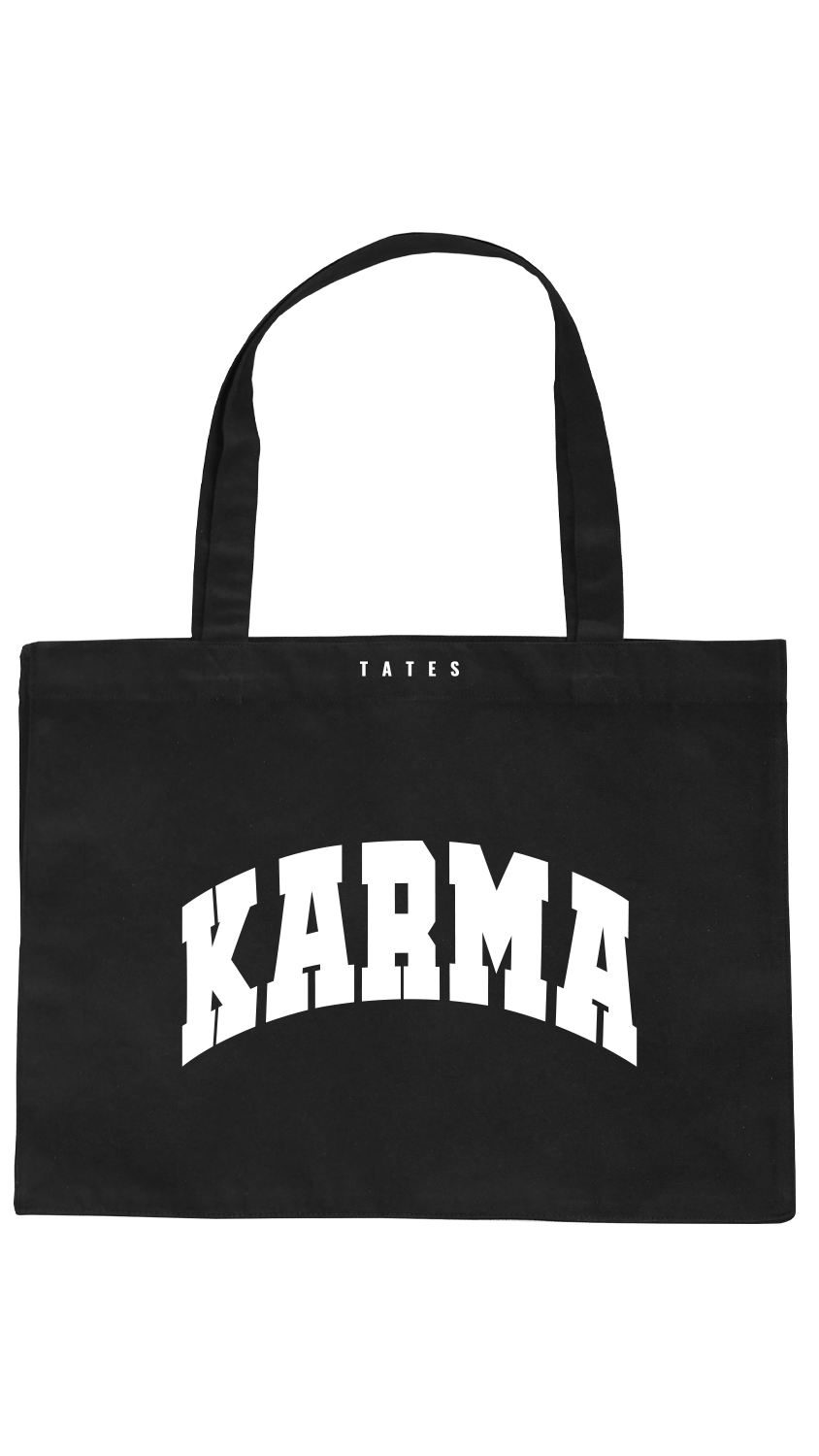 Shopping bag "Karma" - schwarz