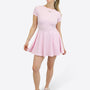 Mini Skort Kleid – Rosa