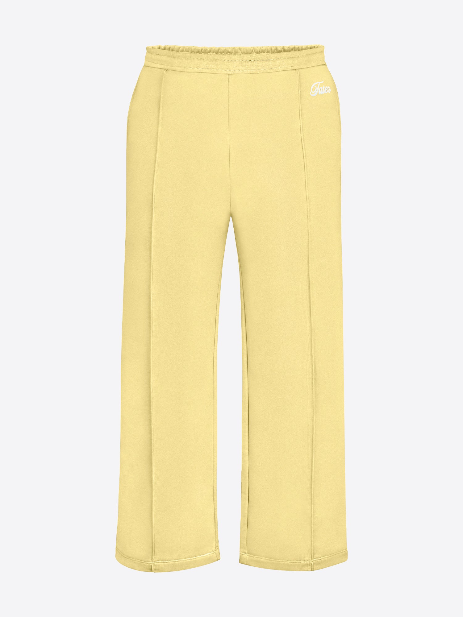 Light Jogginghose mit Biese – Butter Yellow