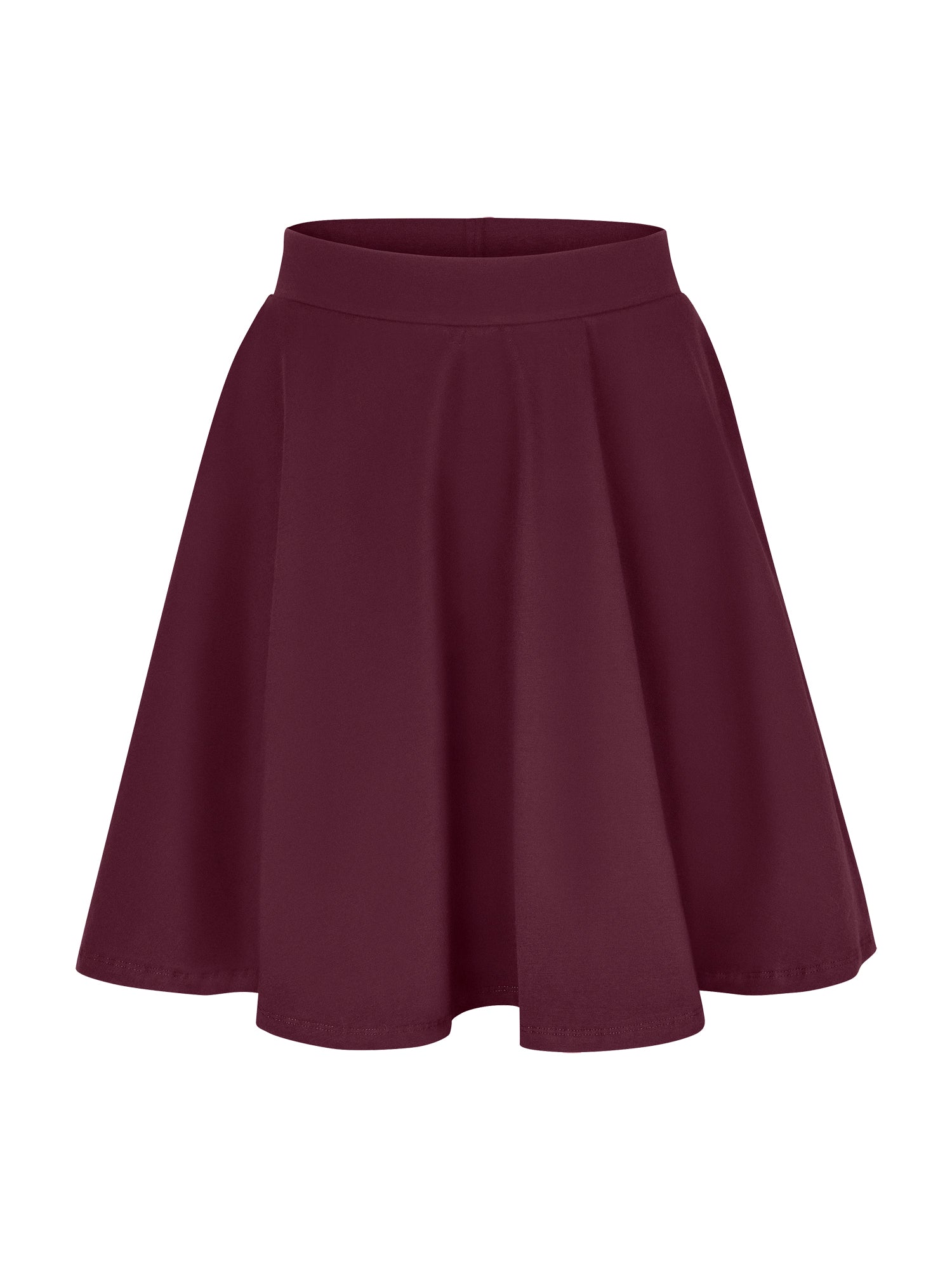 Langer Skort - Plum