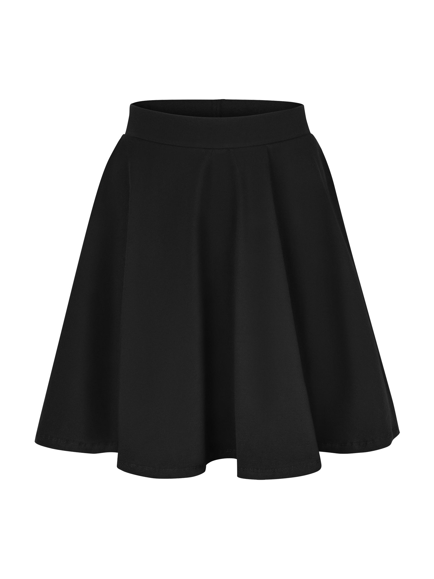 Langer Skort - Schwarz