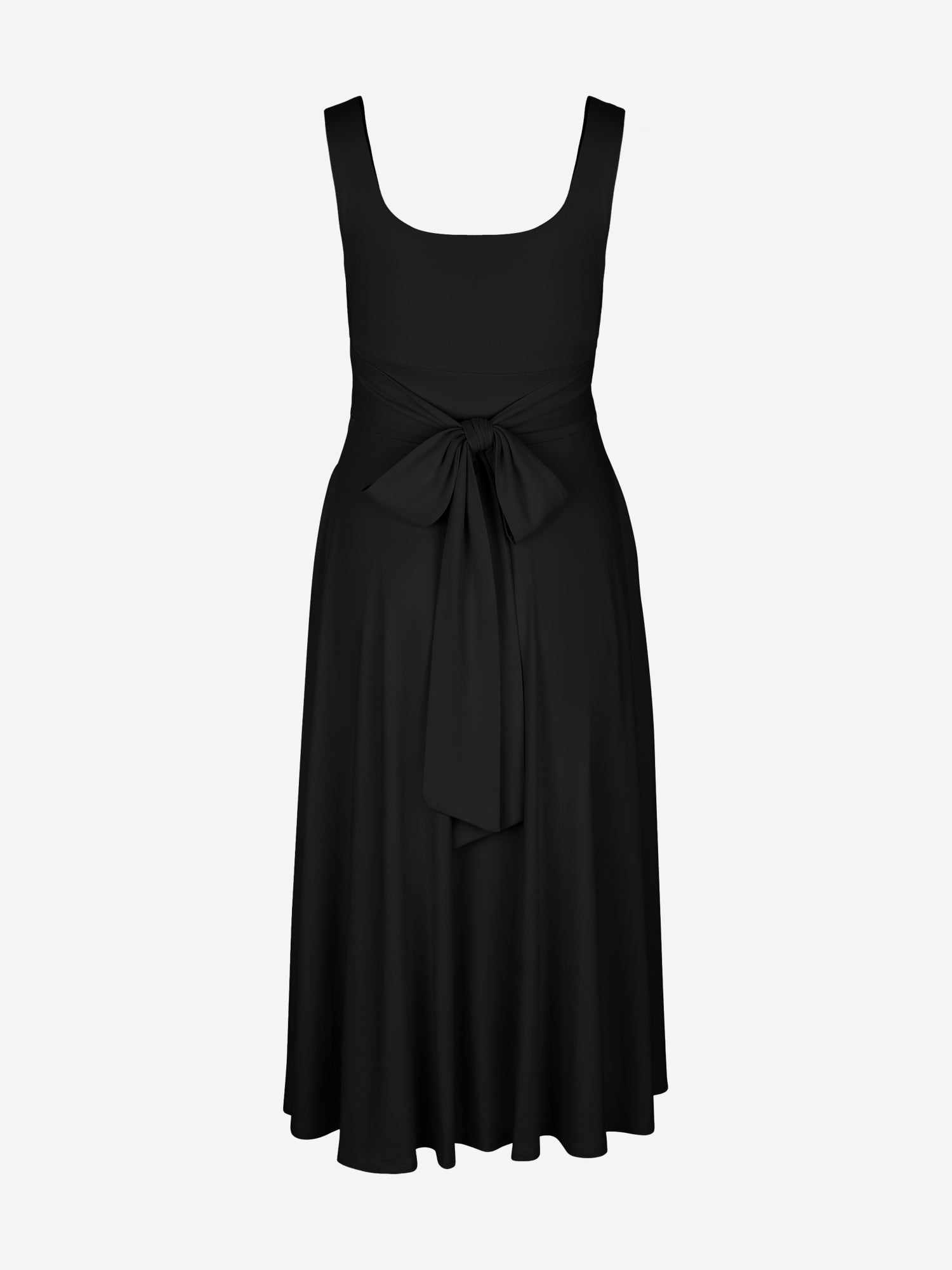 Midi Skort Kleid Anny - Schwarz