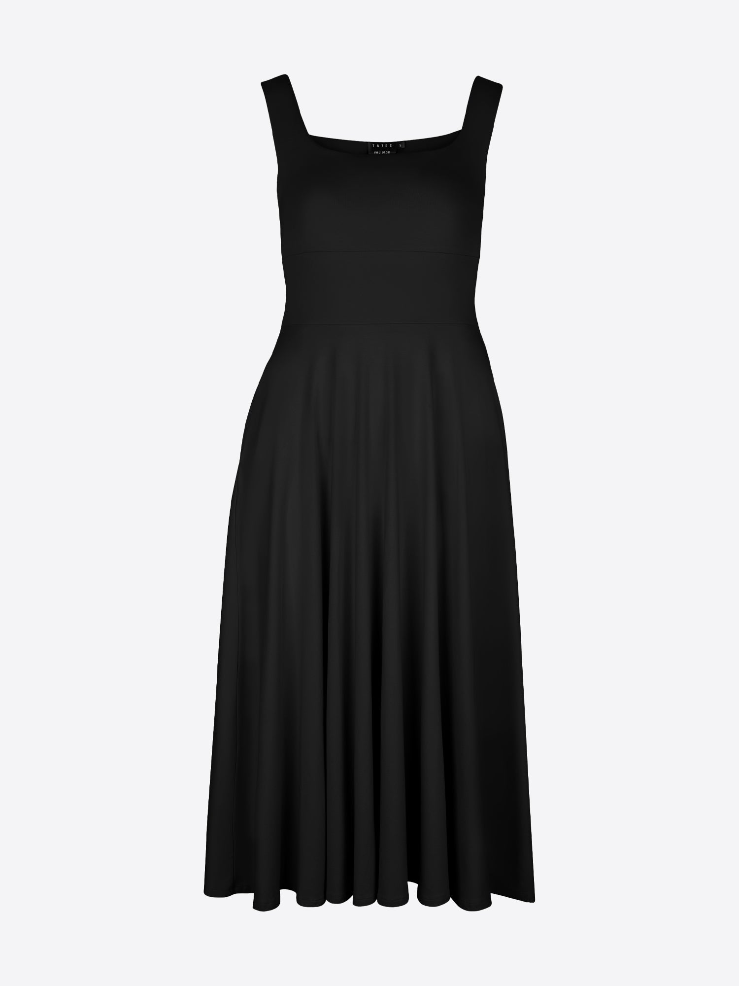 Midi Skort Kleid Anny - Schwarz