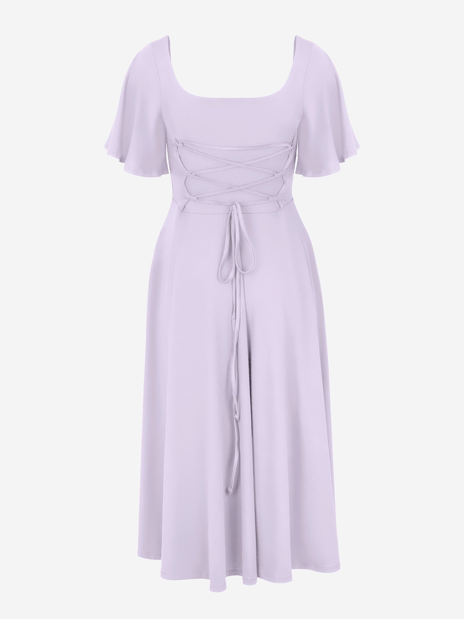Midi Skort Kleid Mara - Flieder