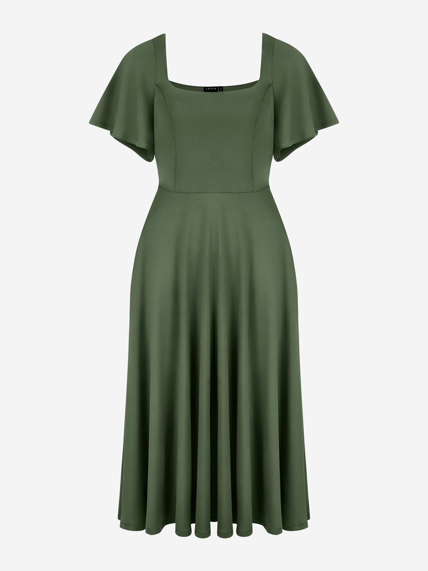 Midi Skort Kleid Mara - Olive