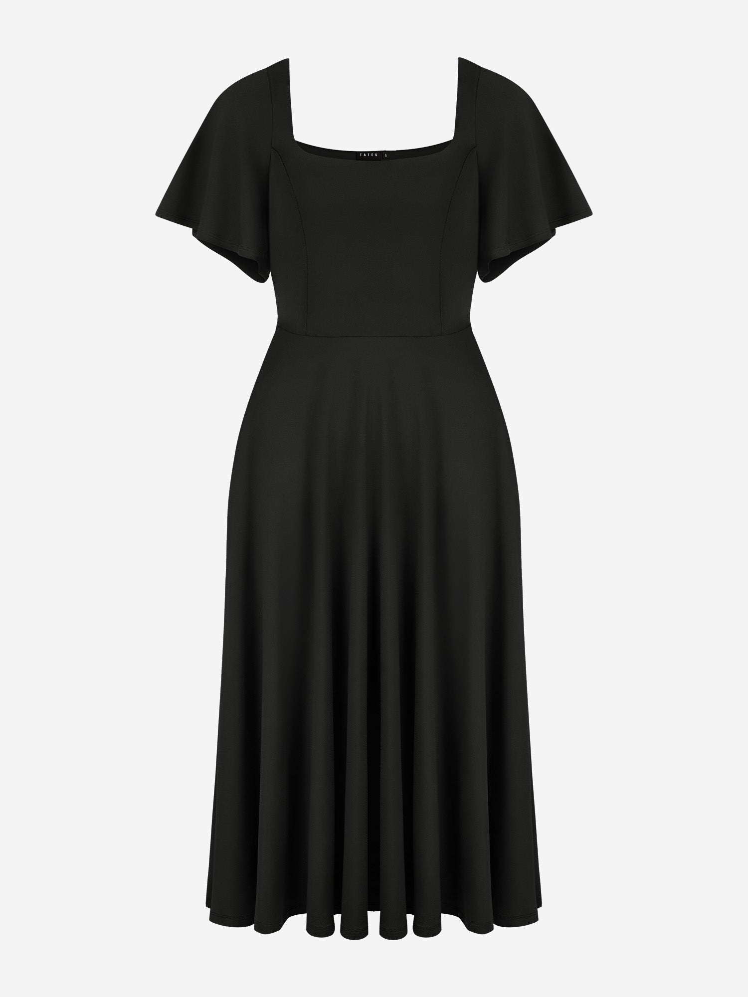 Midi Skort Kleid Mara - Schwarz