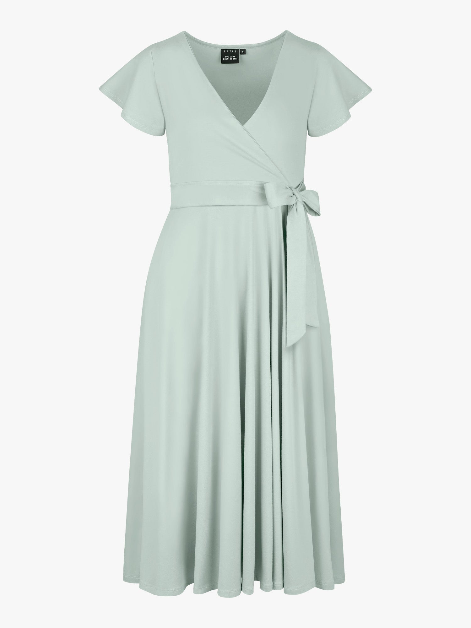 Midi Wickelkleid Carina - Aloe
