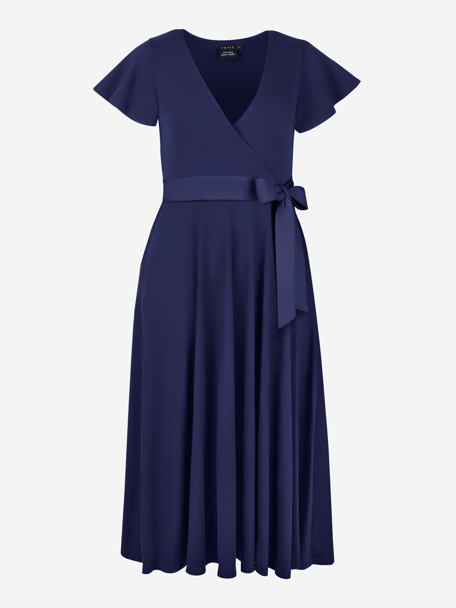 Midi Wickelkleid Carina - Midnight Blue