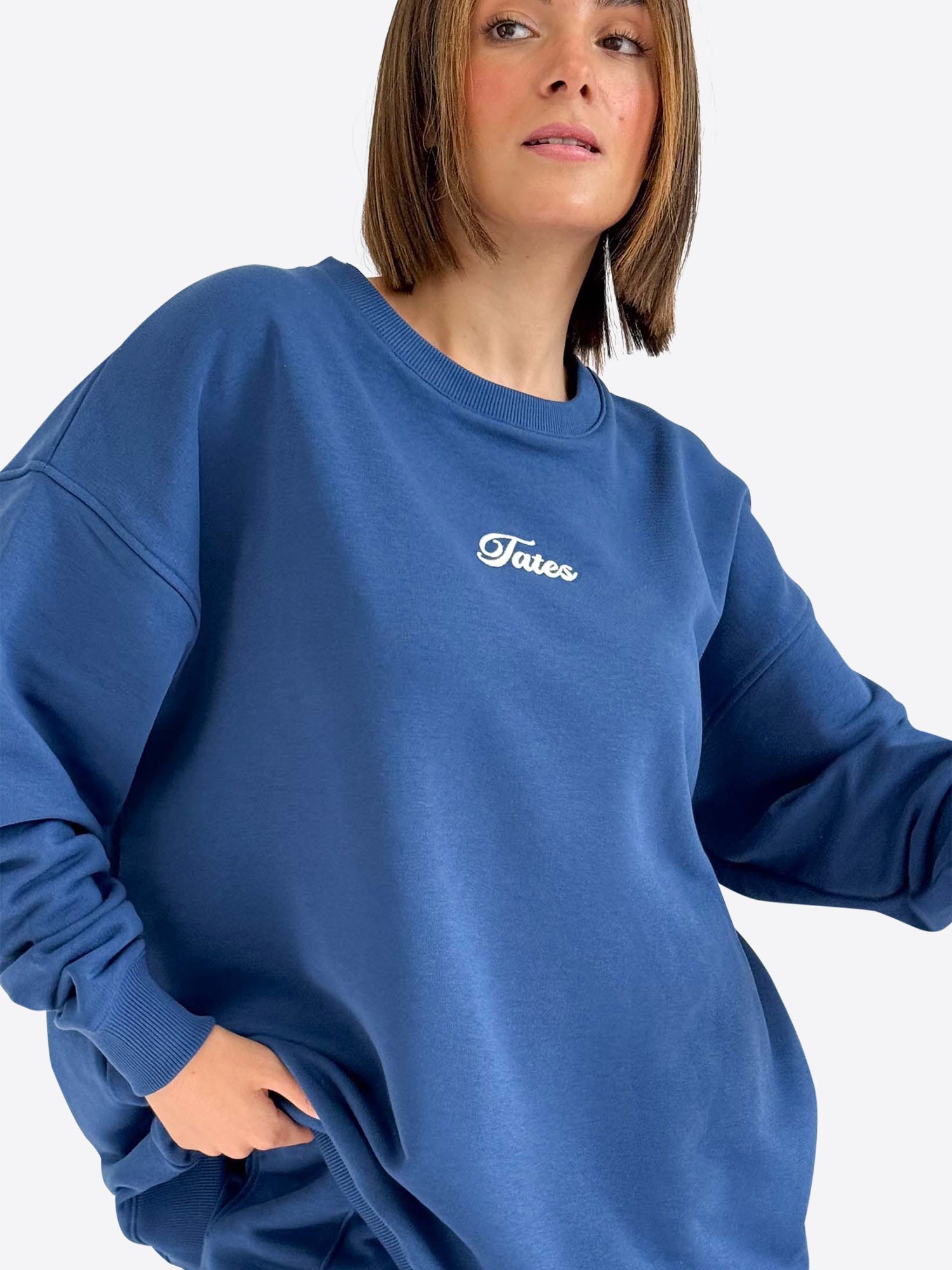 Original Light Wide Waistband Sweater – Navy