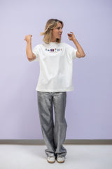 T-Shirt Tates (Oversized) mit "Only one more chapter" Motiv