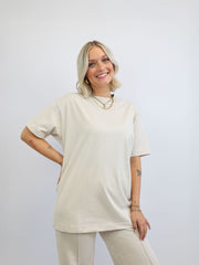 New Soft Touch T-Shirt (Oversized) "Pumpkin Spice Latte"
