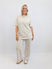 New Soft Touch T-Shirt (Oversized) "Pumpkin Spice Latte"
