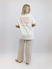 New Soft Touch T-Shirt (Oversized) "Pumpkin Spice Latte"