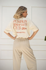 T-Shirt (Oversized) "Pumpkin Spice Latte"