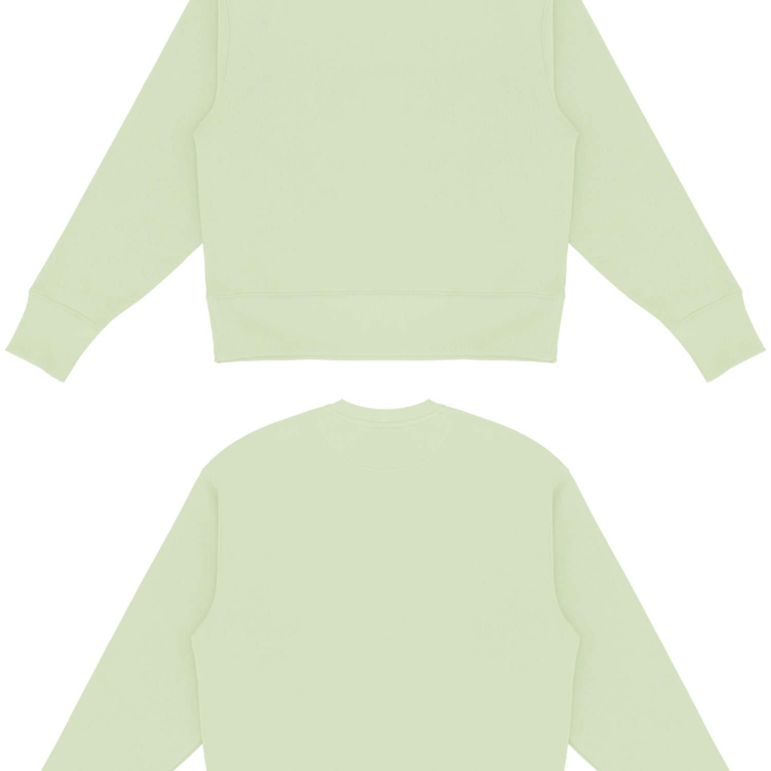 Basic (Build your own) Sweater (Oversized) – Stem green