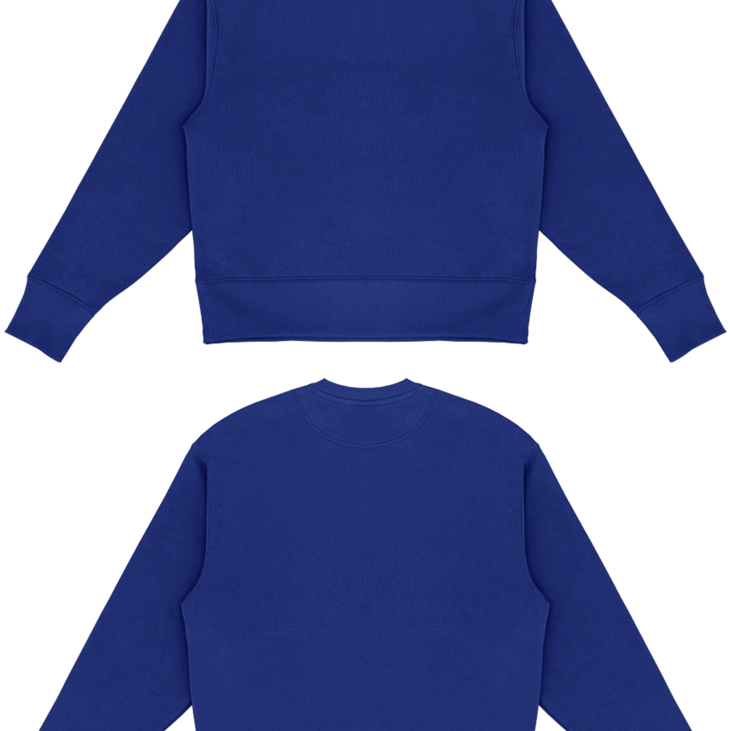 Basic (Build your own) Sweater (Oversized) – Royal blue