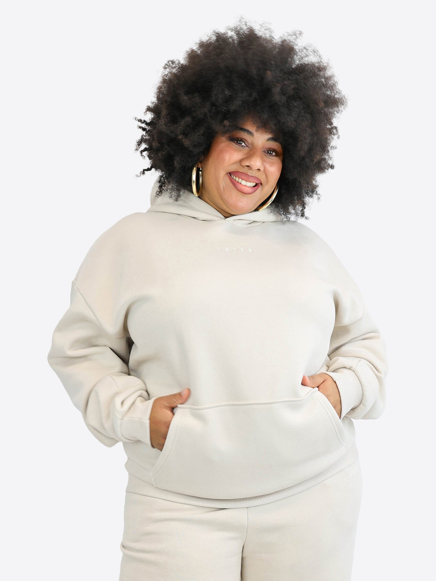 Regular Waistband Hoodie 2.0 – Beige