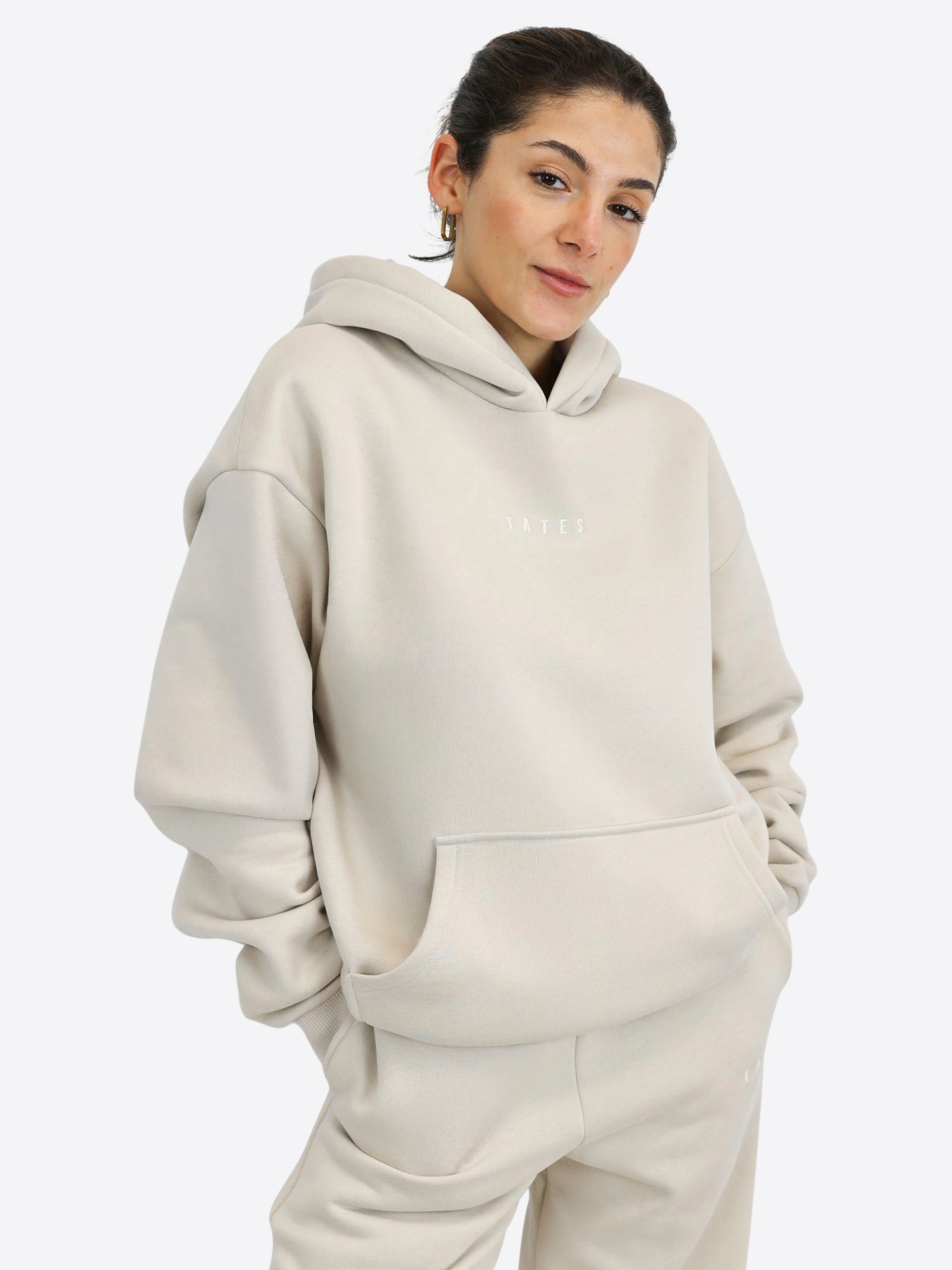 Regular Waistband Hoodie 2.0 – Beige