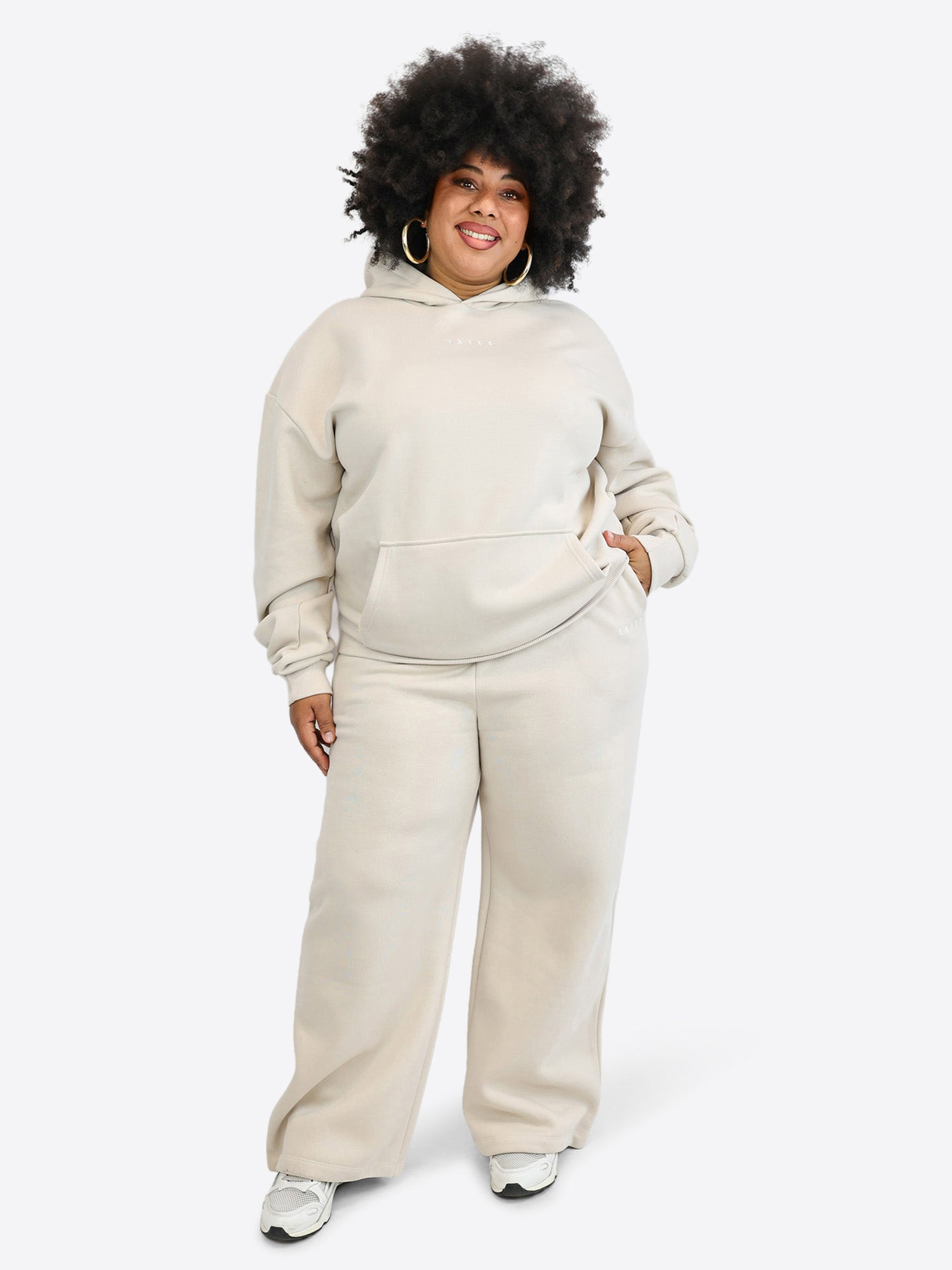 Regular Waistband Hoodie 2.0 – Beige