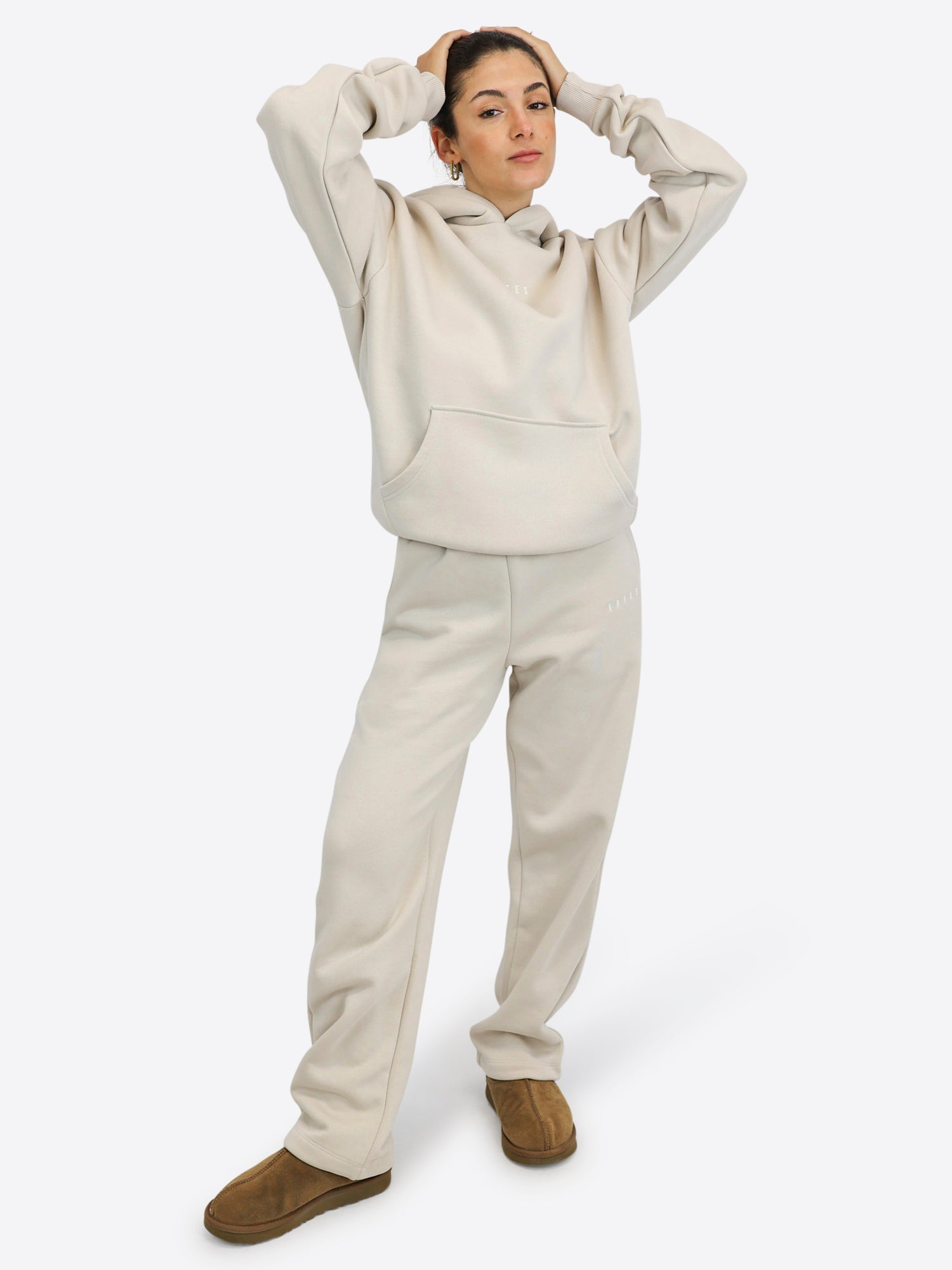 Regular Waistband Hoodie 2.0 – Beige