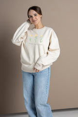 Sweater (Oversized) "Birthflower Oktober"