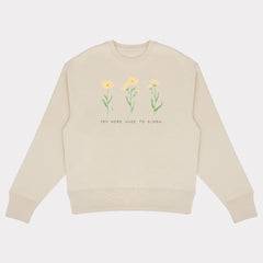 Sweater (Oversized) "Birthflower Oktober"