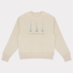 Sweater (Oversized) "Birthflower Juli"
