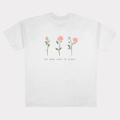 T-Shirt (Oversized) "Birthflower Juni"