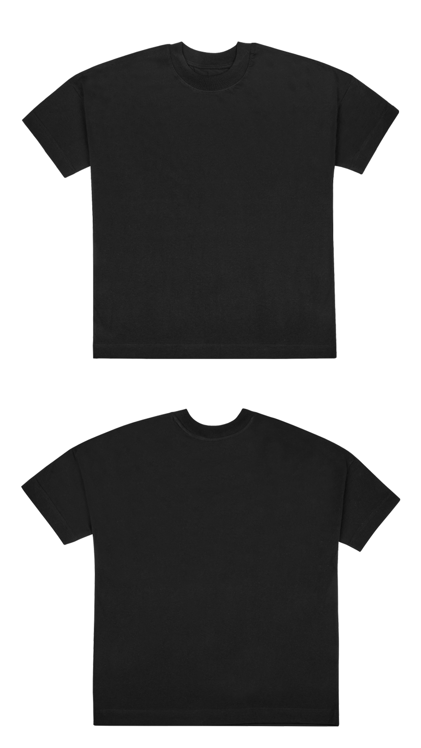 Basic (Build your own) T-Shirt – Schwarz