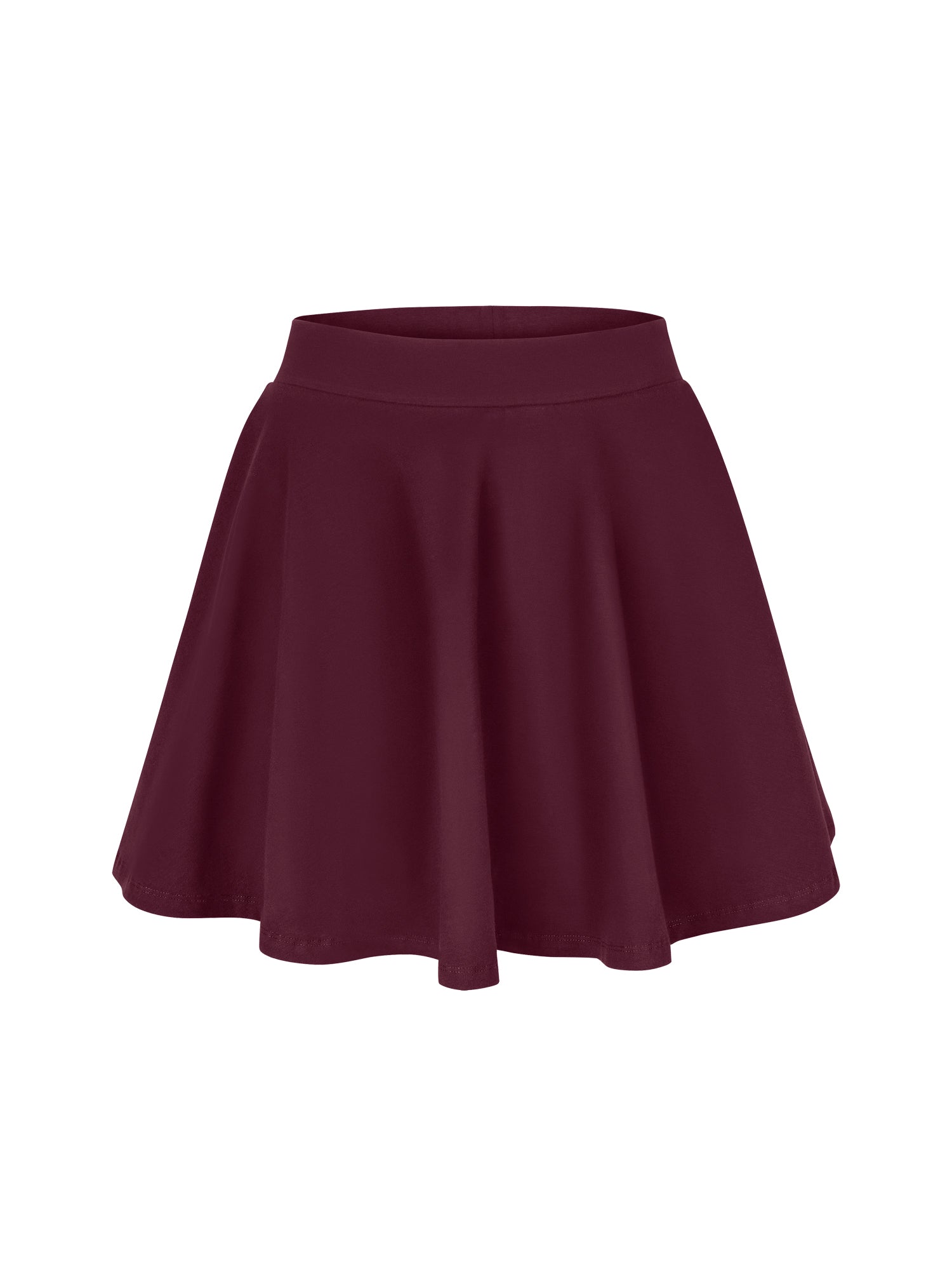 Kurzer Skort - Plum