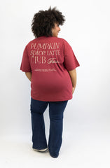Soft Touch T-Shirt 3.0 (Oversized) "Pumpkin Spice Latte" Fall/Winter