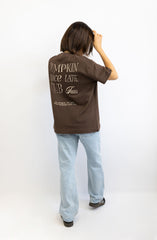 Soft Touch T-Shirt 3.0 (Oversized) "Pumpkin Spice Latte" Fall/Winter
