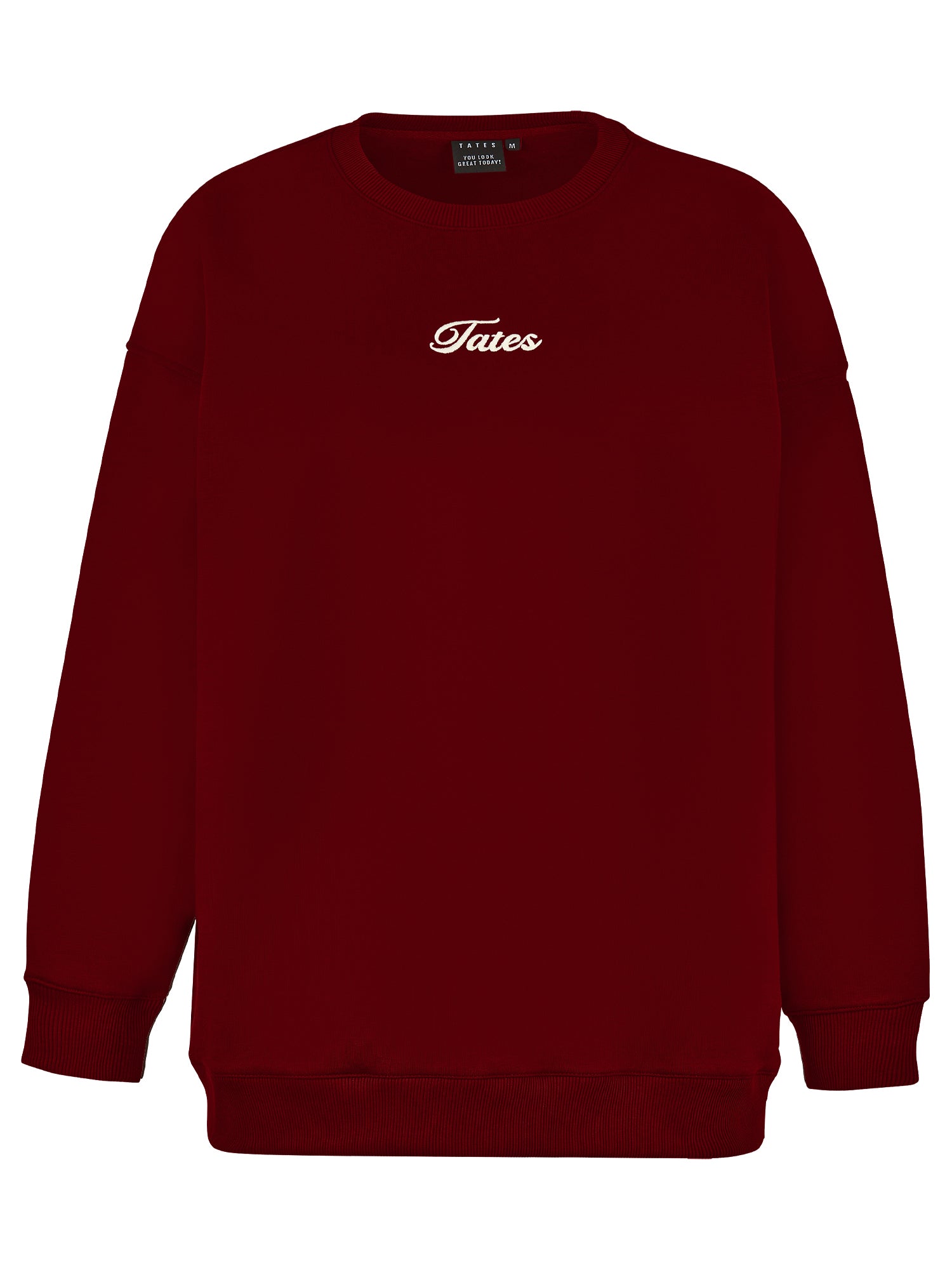 Wide Waistband Sweater 2.0 – Cranberry