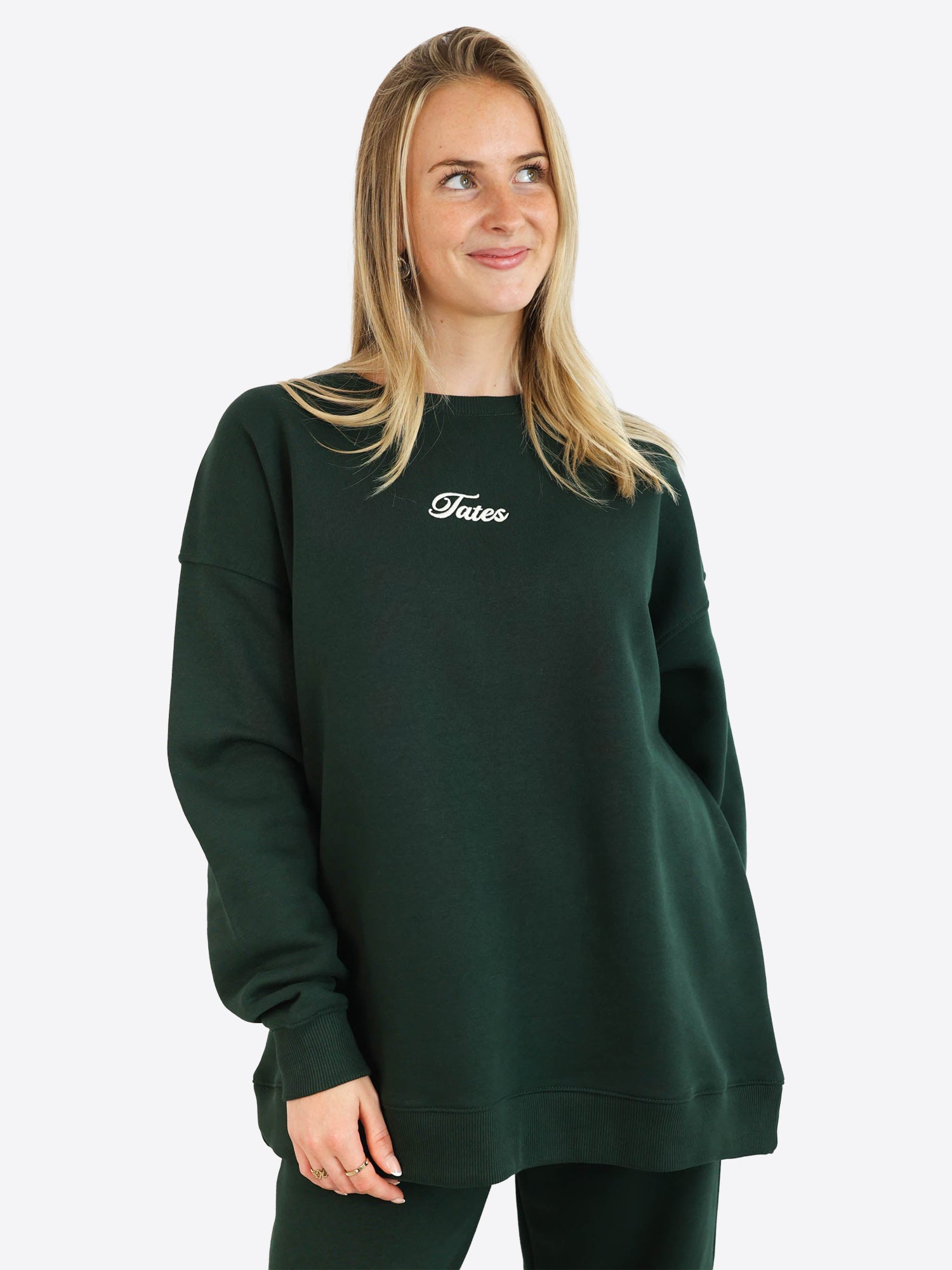 Original Wide Waistband Sweater 2.0 – Pine Green