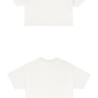 Basic (Build your own) Crop T-Shirt – Off white
