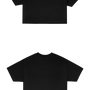 Basic (Build your own) Crop T-Shirt – Schwarz