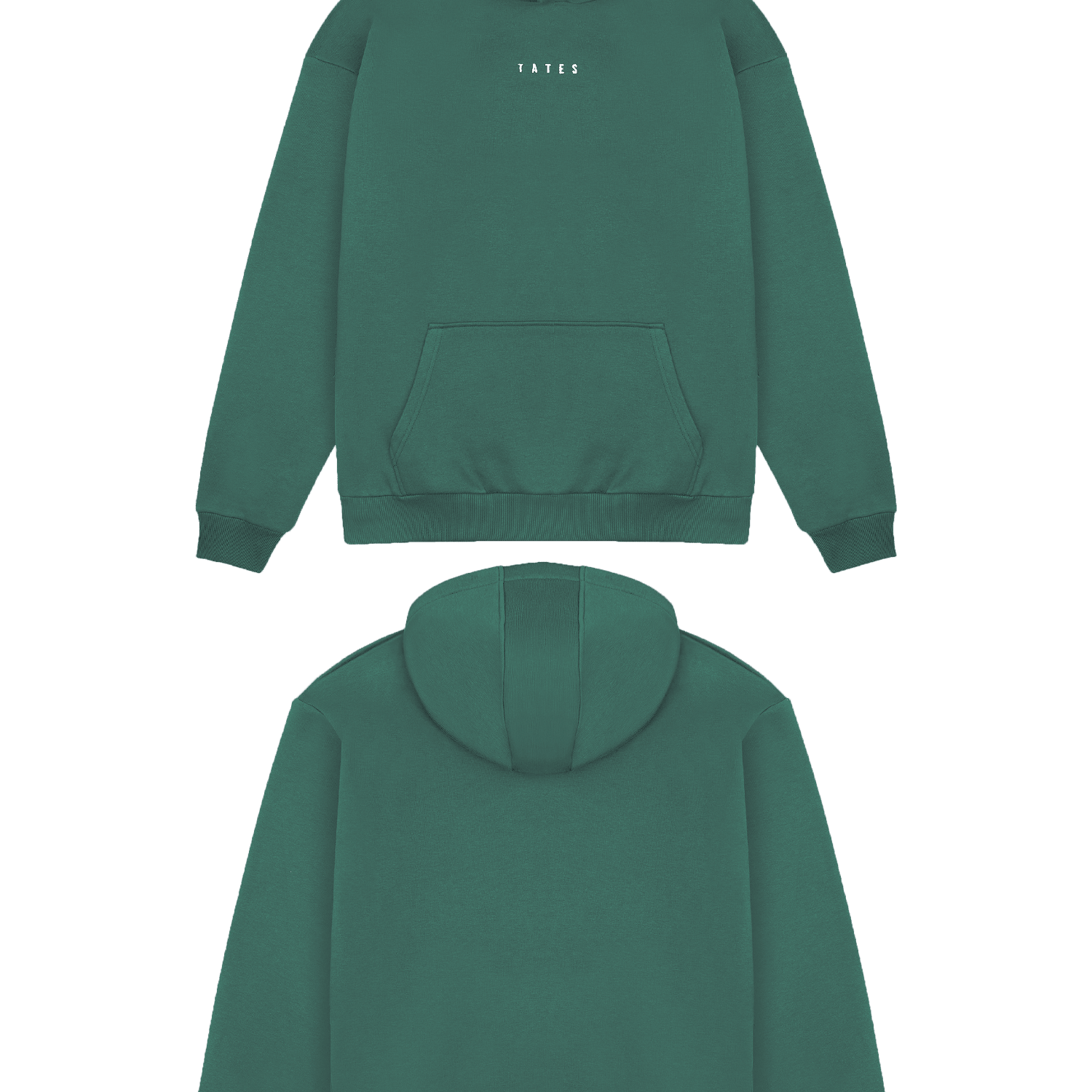 Basic (Build your own) Original Regular Waistband Hoodie – Grün