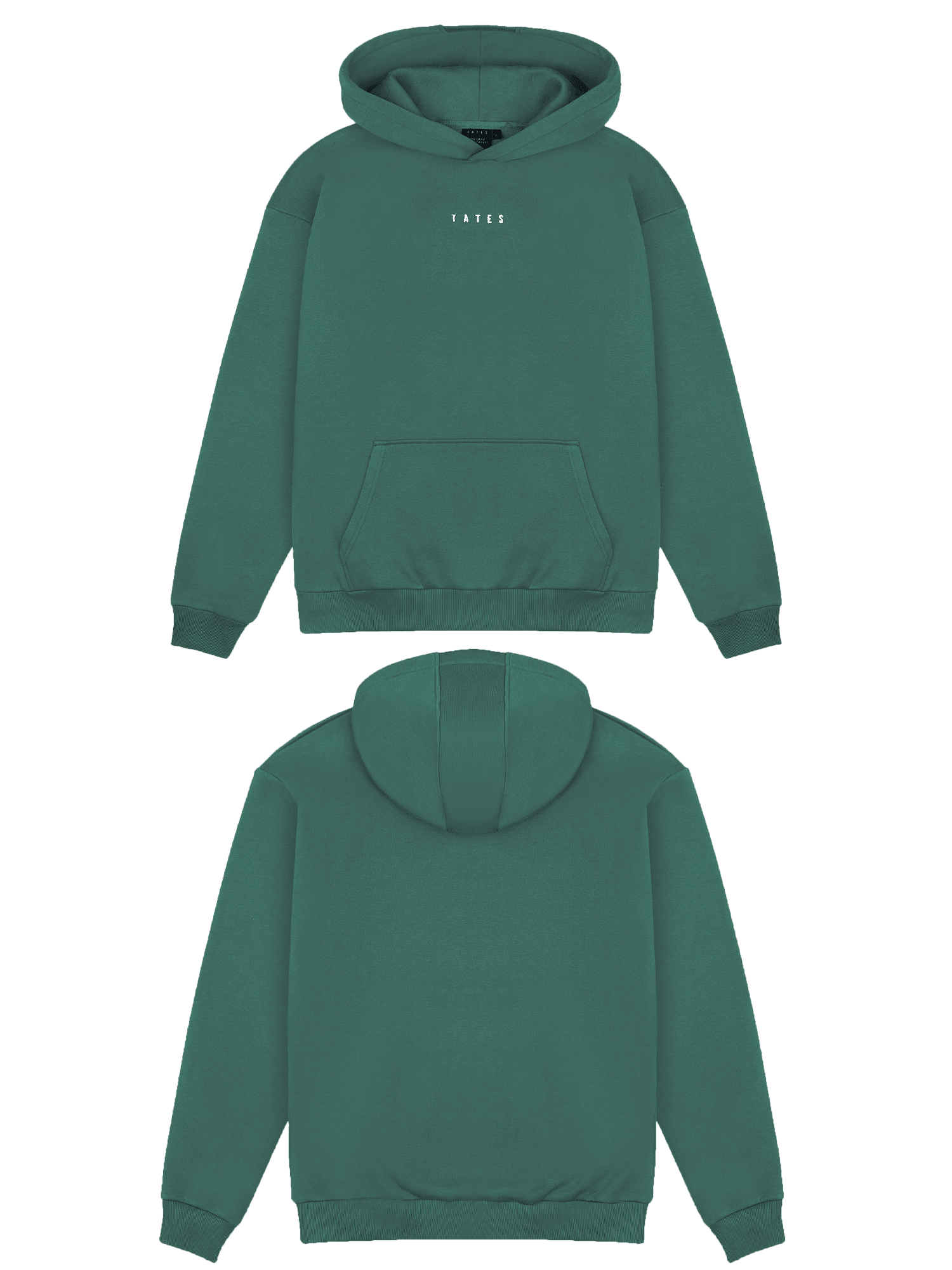 Basic (Build your own) Original Regular Waistband Hoodie – Grün