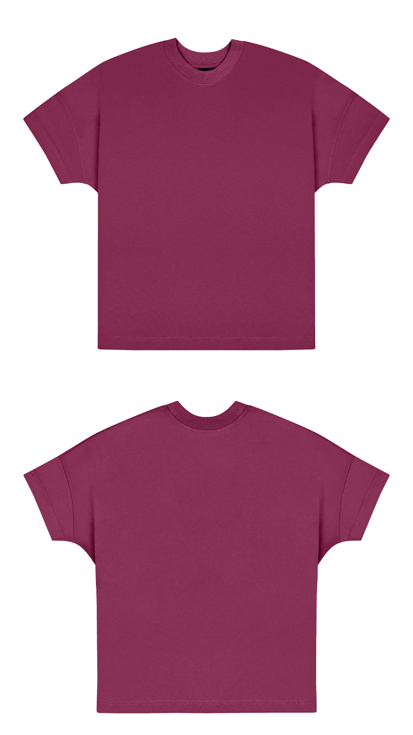 Basic (Build your own) Soft Touch T-Shirt – Berry