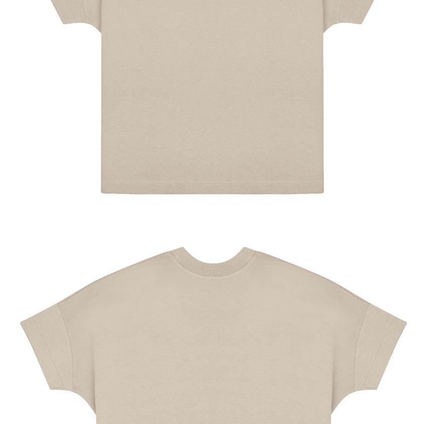 Basic (Build your own) Soft Touch T-Shirt – Beige