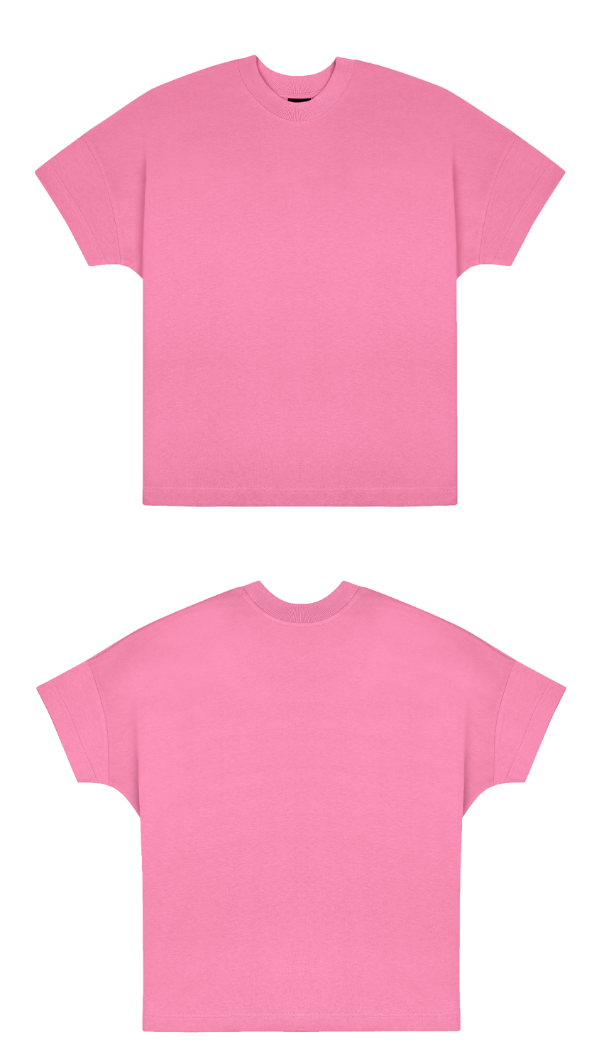 Basic (Build your own) Soft Touch T-Shirt – Bubble pink