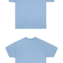Basic (Build your own) Oversized T-Shirt 2.0 – Dusty Blue