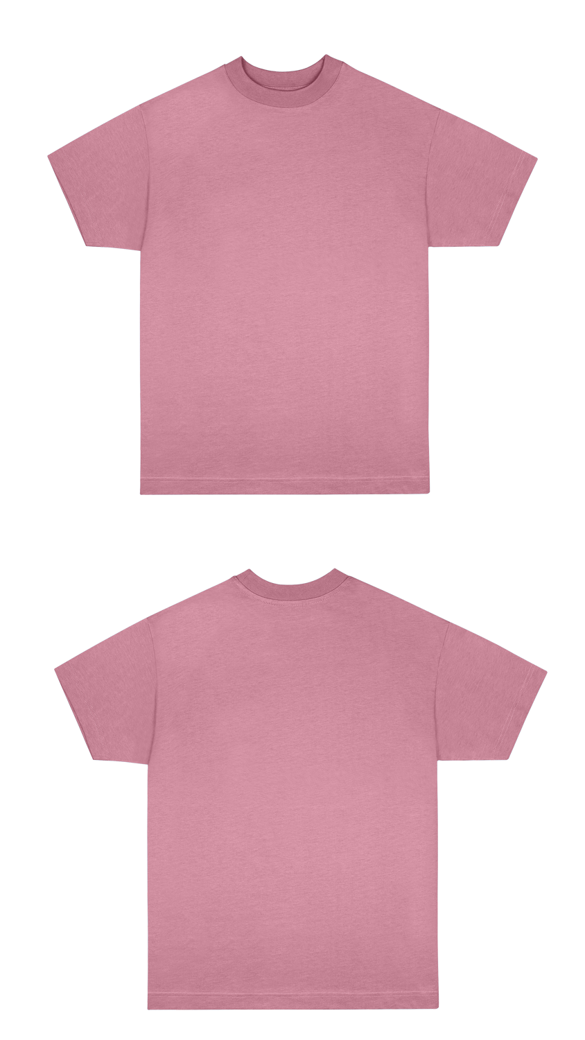Basic (Build your own) Oversized T-Shirt 2.0 – Rouge