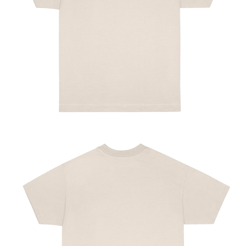 Basic (Build your own) Oversized T-Shirt 2.0 – Beige