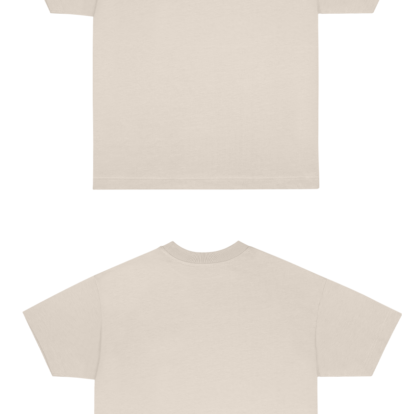 Basic (Build your own) Soft Touch T-Shirt 3.0 – Beige