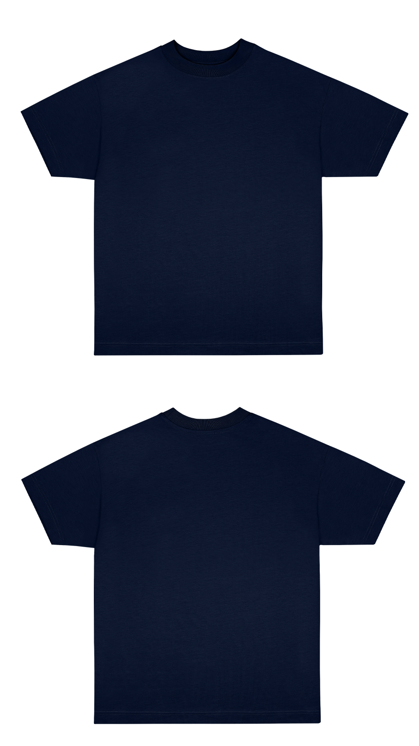 Basic (Build your own) Soft Touch T-Shirt 3.0 – Midnight Blue