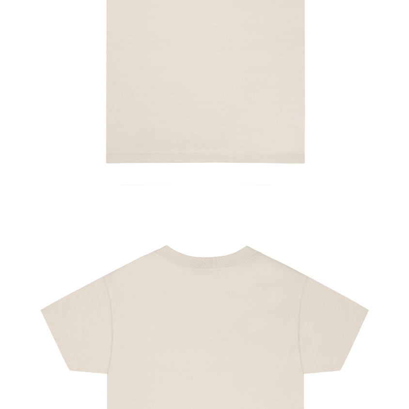 Basic (Build your own) V-Neck Soft Touch T-Shirt – Beige